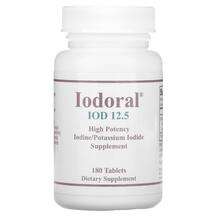 Optimox, Iodoral IOD 12.5, 180 Tablets