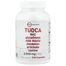 TUDCA Тудка Micro Ingredients 240 капсул
