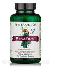 Vitanica, Поддержка здоровья груди, BreastBlend, 90 капсул