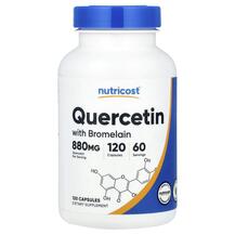 Quercetin with Bromelain Кверцетин Nutricost