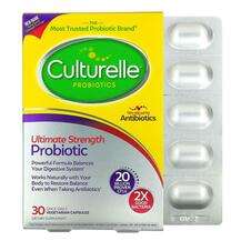 Culturelle, Пробиотики, Ultimate Strength Probiotic, 30 капсул