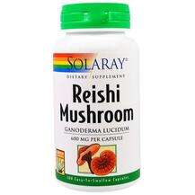 Solaray, Reishi Mushroom 600 mg, 100 Capsules