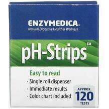 Enzymedica, Тест уровня рН, pH-Strips, 16 штук