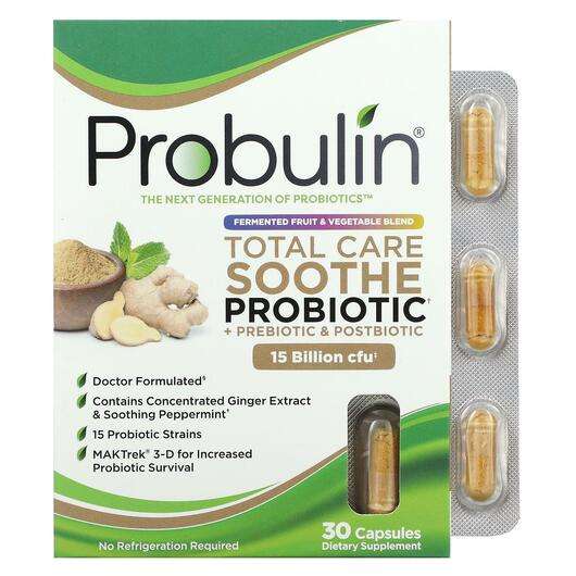 Основное фото товара Пребиотики, Total Care Soothe Probiotic + Prebiotic & Post...