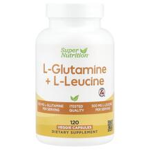 L-Glutamine + L-Leucine L-Глутамин Super Nutrition