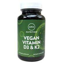 MRM Nutrition, Веганский Витамин D3 и K2, Vegan Vitamin D3 &am...