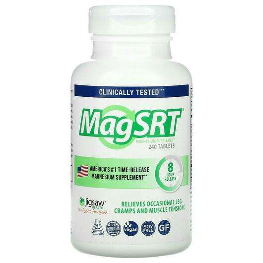 MagSRT Time-Release Magnesium, Магній, 240 таблеток