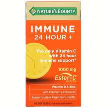 Nature's Bounty, Immune 24 Hour+, Добавка для імунітету, ...