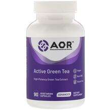 AOR, Экстракт Зеленого Чая, Active Green Tea, 90 капсул