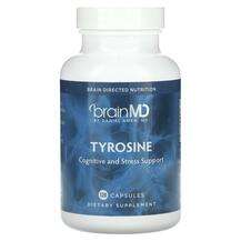 BrainMD, Поддержка мозга, Tyrosine, 120 капсул