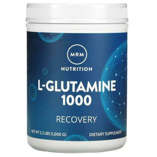 Основне фото товара MRM Nutrition, L-Glutamine 1000, L-Глютамин 1000 2, 1000 г