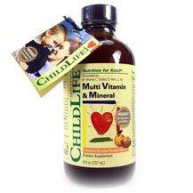 ChildLife, Жидкие Витамины и минералы, Multi Vitamin & Min...