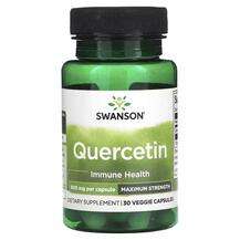 Swanson, Quercetin Maximum Strength 800 mg, Кверцетин, 30 капсул
