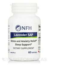 NFH, Lavender SAP, Підтримка стресу, 60 капсул