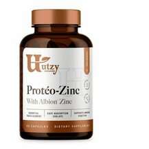 Utzy Naturals, Цинк, Protéo-Zinc, 60 капсул