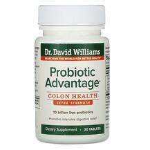 Dr. Williams, Probiotic Advantage Colon Health Extra Strength,...