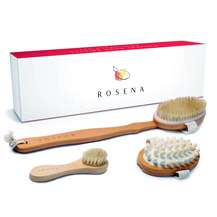 Dry Brushing Body Brush Set Массажные щетки Rosena
