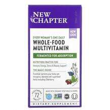 New Chapter, Мультивитамины, Every Woman's Multi, 72 таблеток