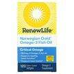 Фото товара Renew Life, Омега 3, Norwegian Gold Omega-3 Fish Oil 850 mg, 1...