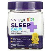 Natrol, Kids Sleep + Calm Ages 4 + Up Strawberry, Підтримка сн...