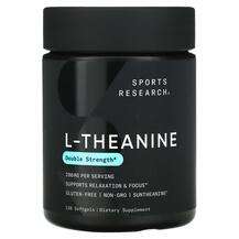 Sports Research, L-Theanine Double Strength 200 mg, L-Теанін, ...