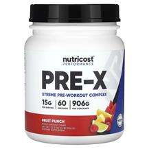 Performance PRE-X Xtreme Pre-Workout Complex Fruit Punch, Пере...