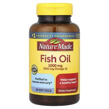 Fish Oil Омега 3 Nature Made 90 капсул