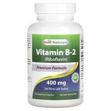 Best Naturals, Витамин B2 Рибофлавин, Vitamin B-2 Riboflavin 4...