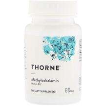 Thorne, Methylcobalamin 60, Метилкобаламін B12, 60 капсул