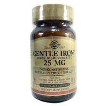 Solgar, Gentle Iron 25 mg, 90 Veggie Caps