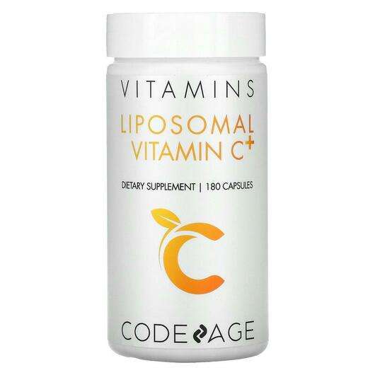 Основне фото товара CodeAge, Vitamins Liposomal Vitamin C+, Вітамін C Ліпосомальни...