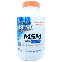 MSM with OptiMSM 1000 mg, МСМ з OptiMSM 1000 мг, 360 капсул