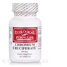 Ecological Formulas, Хром, Chromium Cruciferate 200 mcg, 30 ка...