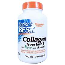 Doctor's Best, Collagen Types 1 & 3 500 mg, Колаген 1...