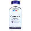 Фото товару 21st Century, Cinnamon 2000 mg, Кориця і Хром, 120 капсул