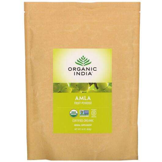 Основне фото товара Organic India, Amla Fruit Powder, Амла, 454 г