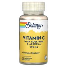 Вітамін C Vitamin C with Rose Hips & Acerola 500 mg