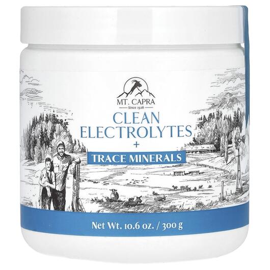 Основное фото товара Электролиты, Clean Electrolytes + Trace Minerals, 300 г