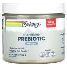 Solaray, Mycrobiome Prebiotic Powder Unflavored, Пребіотики, 1...