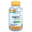 Фото товару Solaray, ReactaC 500 mg, Вітамін C 500 мг, 180 капсул