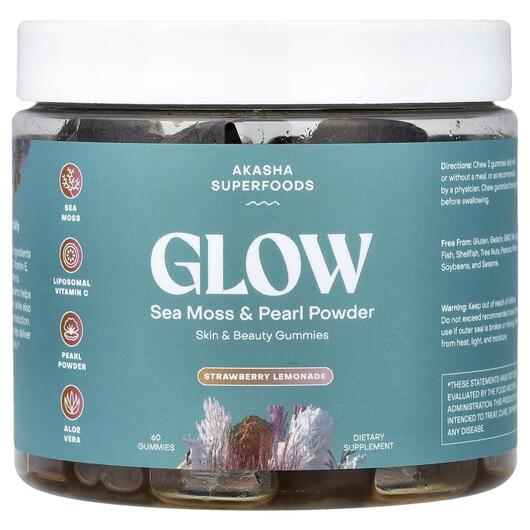 Основное фото товара Glow Sea Moss & Pearl Powder Strawberry, Ирландский морской м
