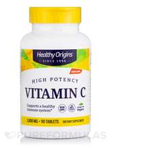 Healthy Origins, Витамин C, Vitamin C 1000 mg, 90 таблеток