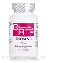 Ecological Formulas, Иносин 500 мг, Inosine 500 mg, 60 капсул