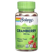 True Herbs Cranberry 425 mg Клюква Solaray
