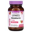 Фото товару Earth Sweet Chewables Melatonin Raspberry, Мелатонін, 120 таблето