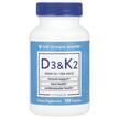 Фото товару TheVitaminShoppe, Vitamin D3 &amp; K2, Вітамін D, 120 капсул