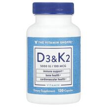Вітамін D Vitamin D3 &amp; K2 TheVitaminShoppe