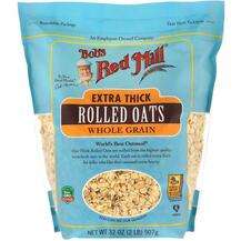 Bob's Red Mill, Extra Thick Rolled Oats Whole Grain, Овес, 907 г