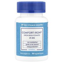 Залізо Comfort Iron 25 mg TheVitaminShoppe 90 капсул