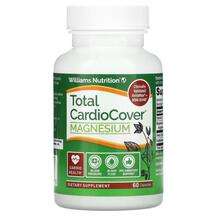 Dr. Williams, Total Cardio Cover + Magnesium, Магній, 60 капсул